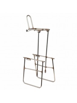 Porte-bagage avant Hyacinth Peace Frog brut