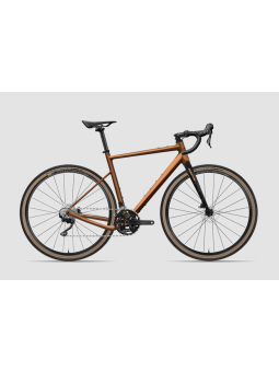 vélo gravel le vadrouille Adris marron